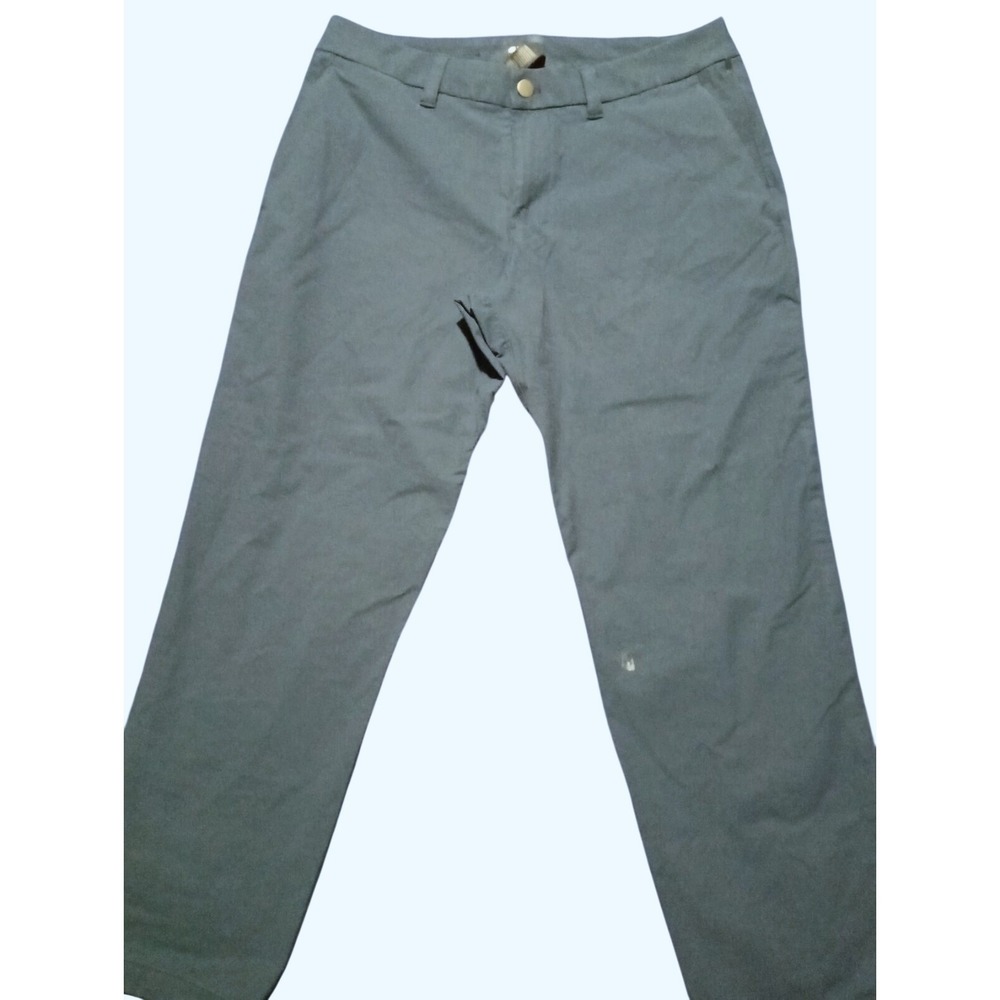 Lululemon Commission Pants Men‎ Size 31 Navy Blue Classic Fit Warpstreme